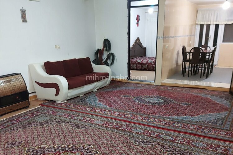 آپارتمان تکخواب همکف مبله در اردبیل