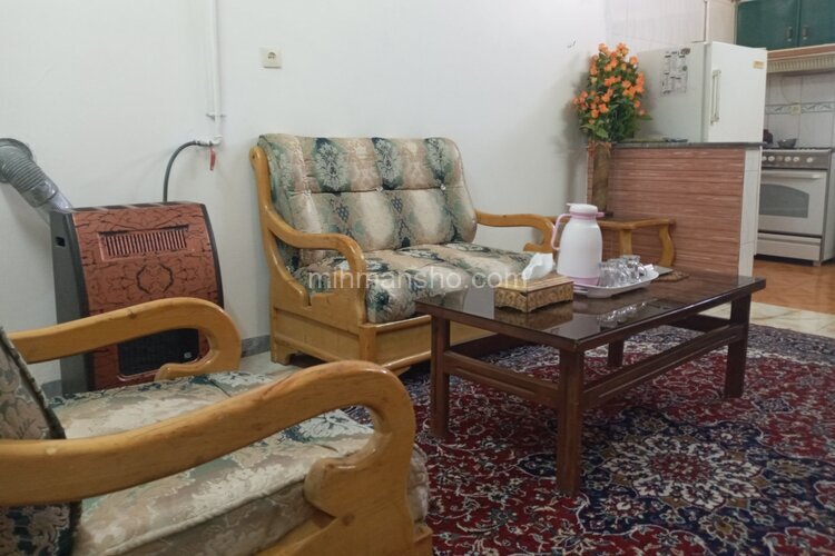 آپارتمان مبله تکخواب طبقه همکف در شیراز