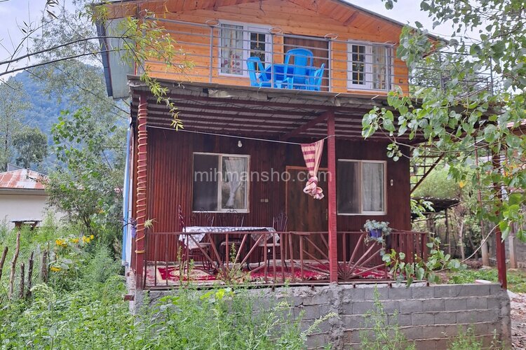 کلبه چوبی دو خوابه در ماسال