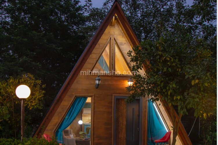 کلبه جنگلی دوبلکس تکخواب هاوین در چابکسر