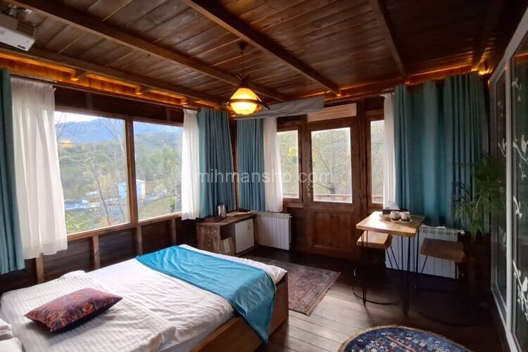 کلبه 25 متری دو نفره ی ماه تی تی در تنکابن