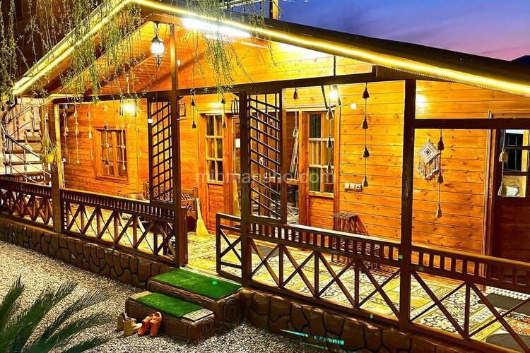 ویلا تکخواب مبله چوبی لاله در سوادکوه