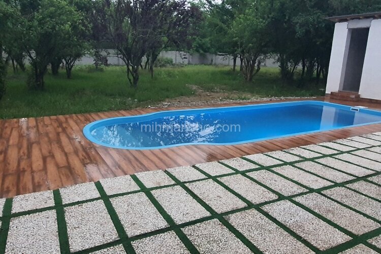 باغ ویلا سه خواب استخر آبگرم مبله در صومعه سرا | تصویر اصلی 