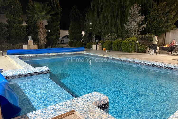 ویلا استخر آبگرم دوخواب ارغوان در چهارباغ