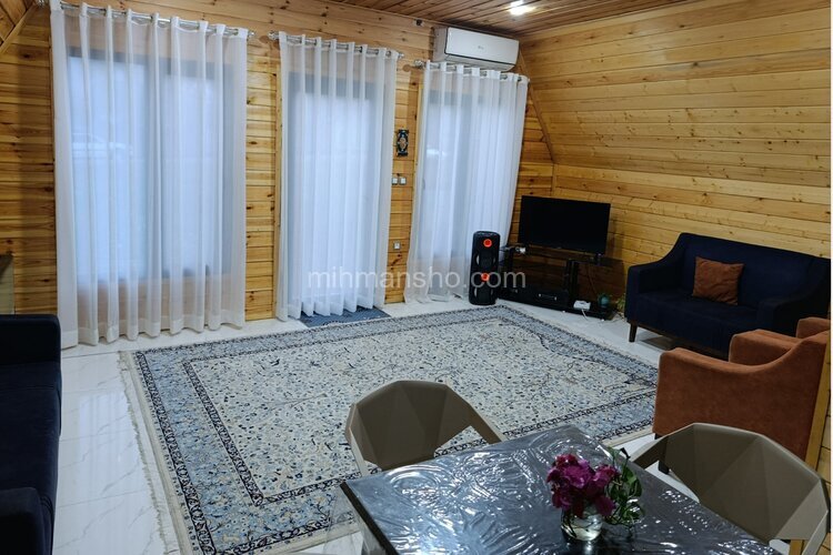 کلبه سوئیسی دوبلکس مبله تکخواب اسما در ماسال