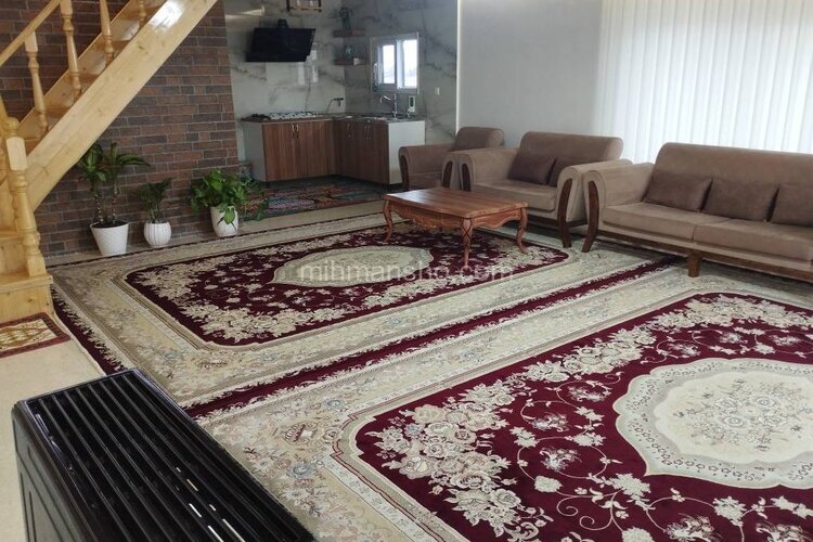 کلبه سوئیسی دوبلکس سعادت مبله دوخواب در اسالم