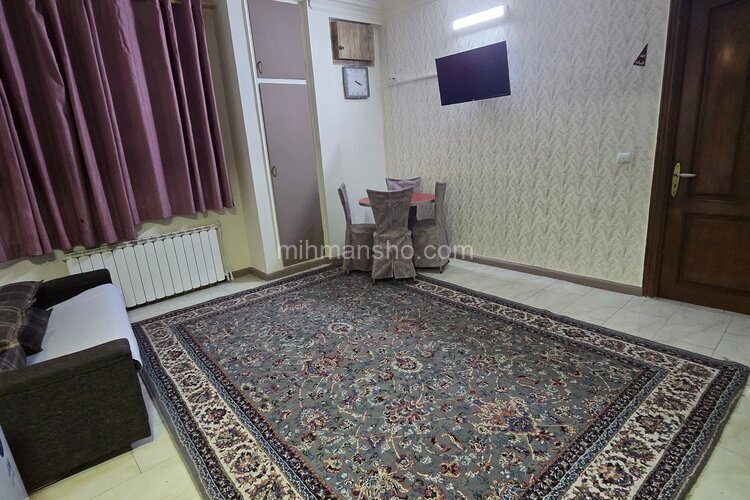 آپارتمان مبله تک خواب در هتل آپارتمان مشهد
