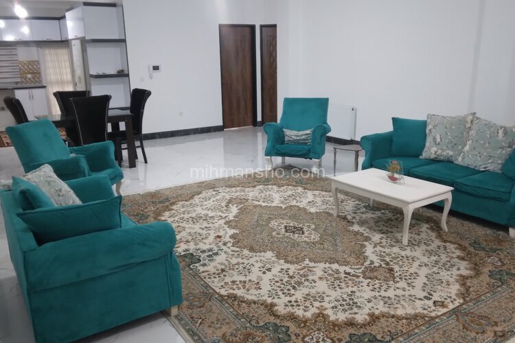 واحد دو خواب ریحان در طبقه همکف ویلا چالوس