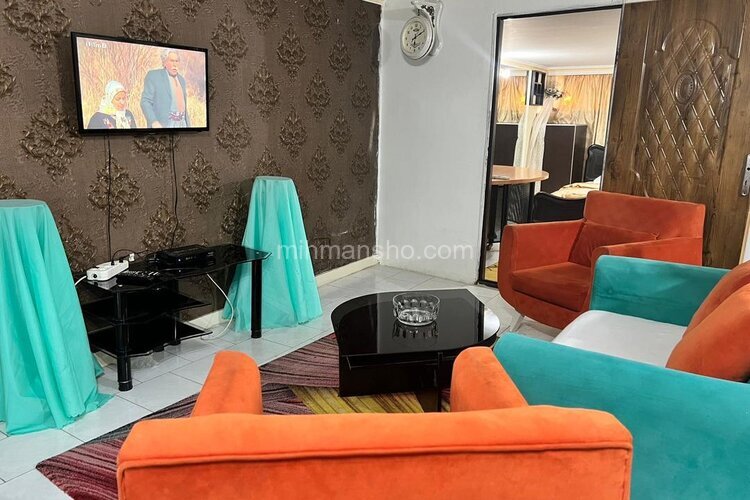 آپارتمان مبله دوخواب طبقه زیرهمکف در شریعتی