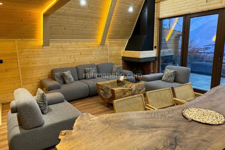 کلبه سوئیسی دوبلکس تکخواب در فشم