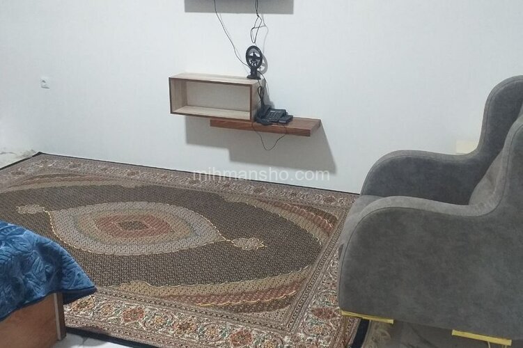 اتاق مبله استخردار دبل در هتل آپارتمان زیباکنار