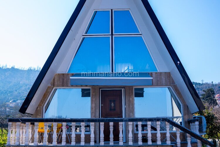 کلبه سوئیسی جکوزی دار مبله آرام در تنکابن