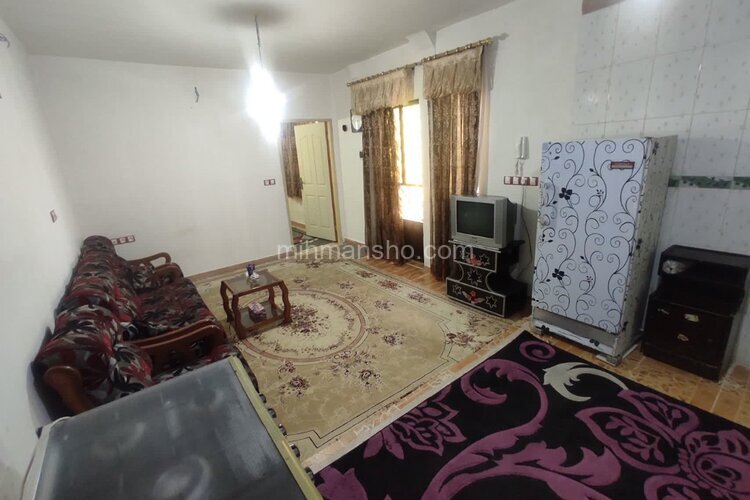 واحد مبله تکخواب در طبقه همکف ویلا در معلم کلایه