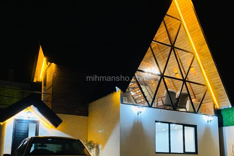 کلبه سوئیسی دوبلکس تکخواب استخردار اکتور در شیرود