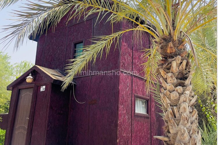 کلبه چوبی دوبلکس 2 در دهکده گردشگری عسلویه