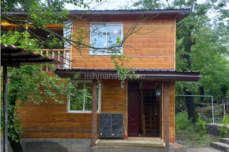 کلبه ی چوبی دوبلکس در سوادکوه