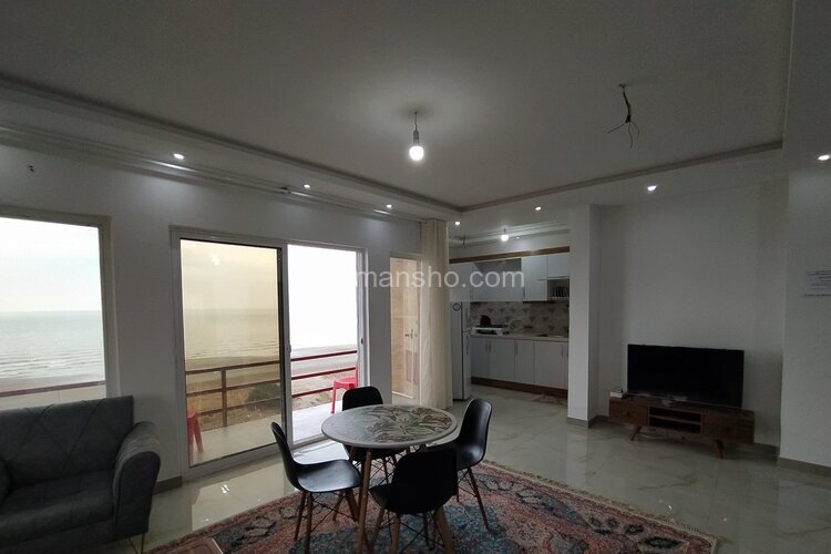 آپارتمان مبله 2 خواب ساحلی دریائی 10 در محمودآباد