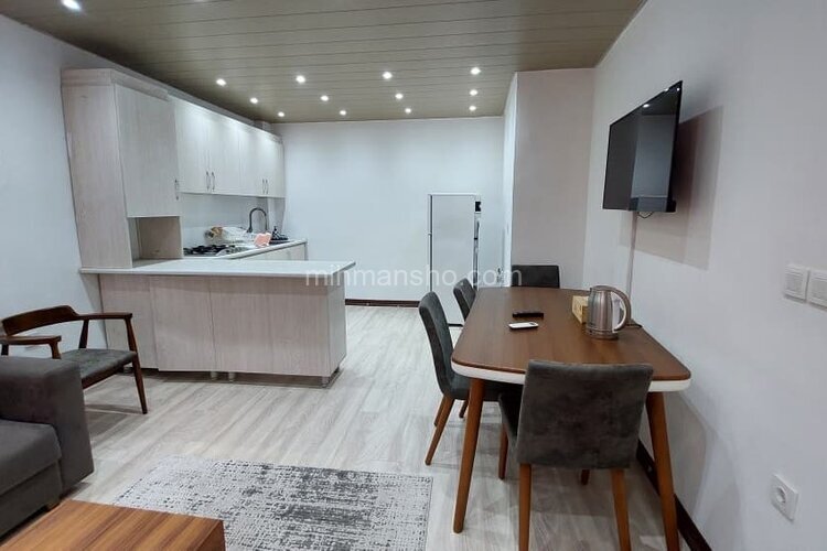 آپارتمان مبله دوخواب مجزا 1 در هتل آپارتمان بندرانزلی