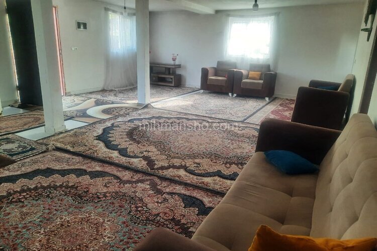 واحد مبله دوخواب در طبقه همکف ویلا در شفت