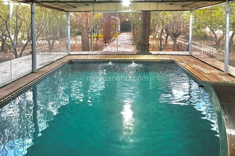 ویلادوبلکس استخرآبگرم دوخواب مهران در ملارد