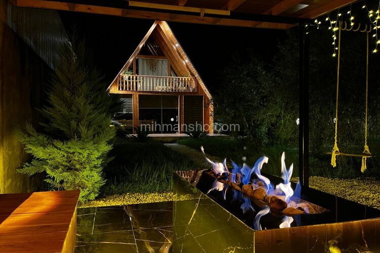 کلبه دوبلکس سوئیسی شبره در سوادکوه