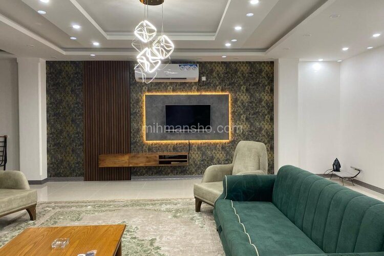 آپارتمان مبله دوخواب ساختمان گلد شبنم در قشم