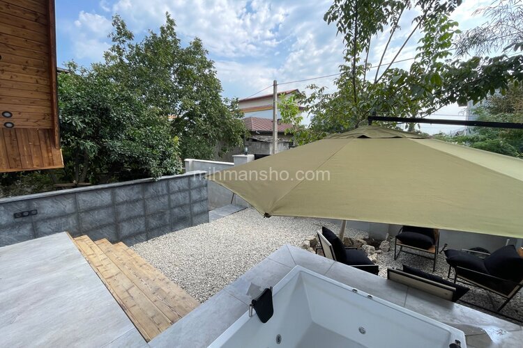 کلبه سوئیسی جکوزی دار دوخواب فرهنگ در چالوس