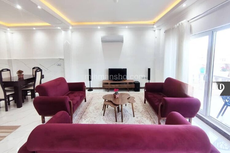 ویلا دو خواب مبله در فومن