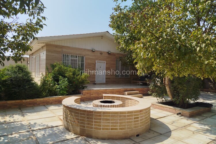 ویلا استخردار مبله دوخواب باغ گردو در چهارباغ