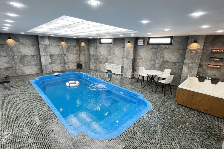 کلبه سوئیسی استخردار دوخواب گل مریم  در بندر انزلی