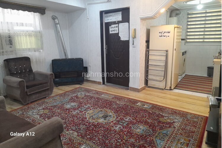 آپارتمان مبله تک خواب امجدی طبقه همکف در رشت