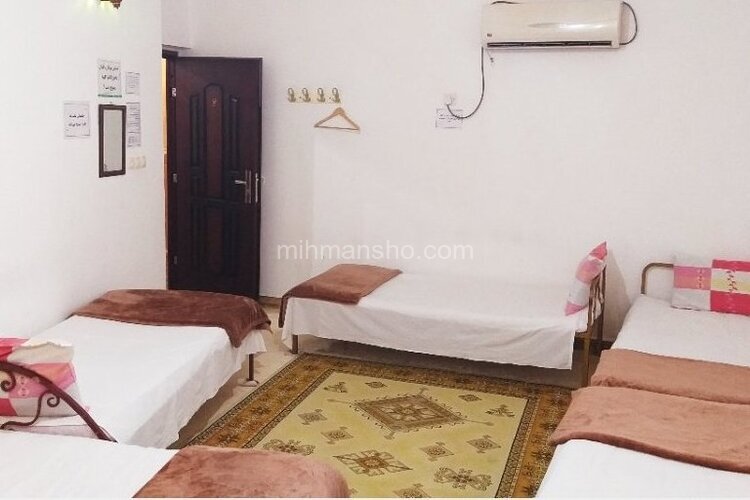 اتاق 5 نفره در مسافرخانه در قشم