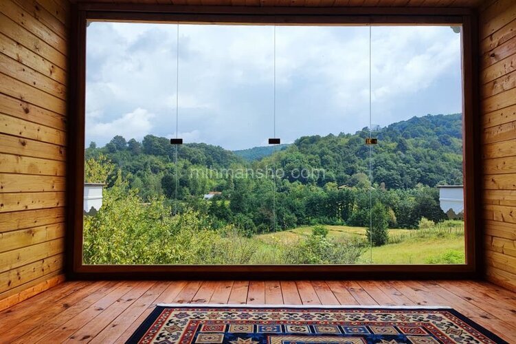 ویلا دوبلکس مبله تکخواب شاهنشین جنگلی در رشت