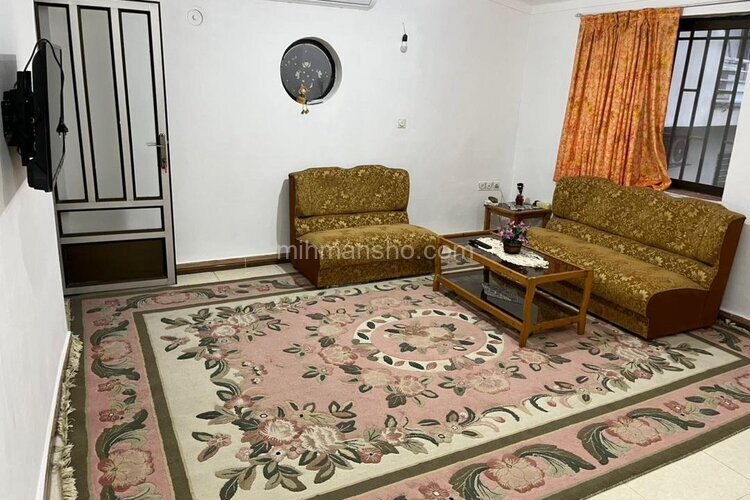 واحد مبله تکخواب مه و مهر 2  طبقه اول ویلا در چالوس