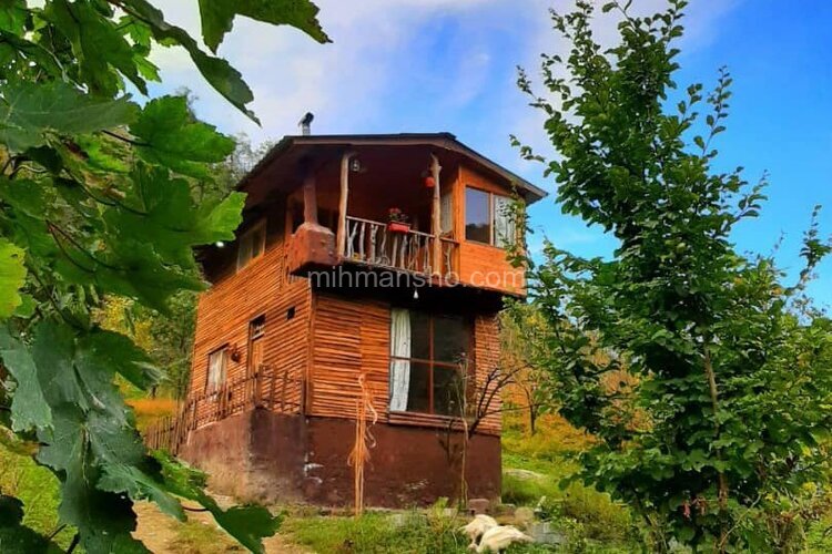 کلبه دوبلکس دوخواب مبله در شیرگاه