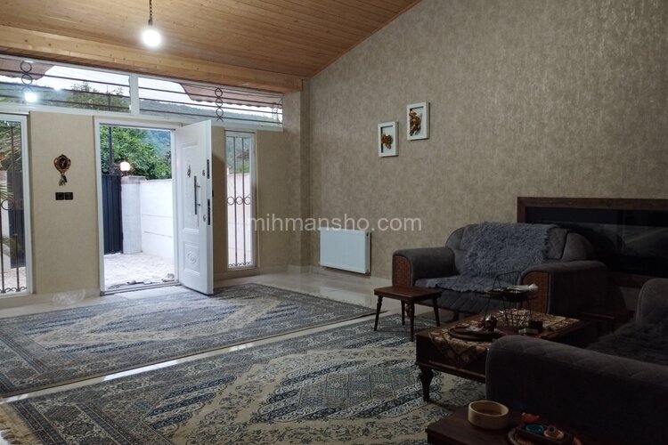 ویلا جنگلی دو خواب آرامش در تنکابن