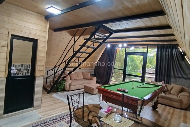 کلبه دوبلکس دوخواب مبله در شیرود