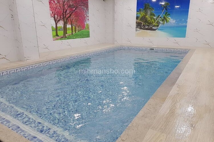 واحد استخردار دوخواب عسل در طبقه همکف ویلا رامسر