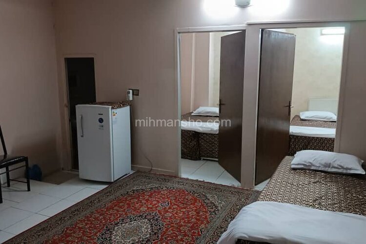 واحد دو خواب 6تخته در هتل آپارتمان اصفهان