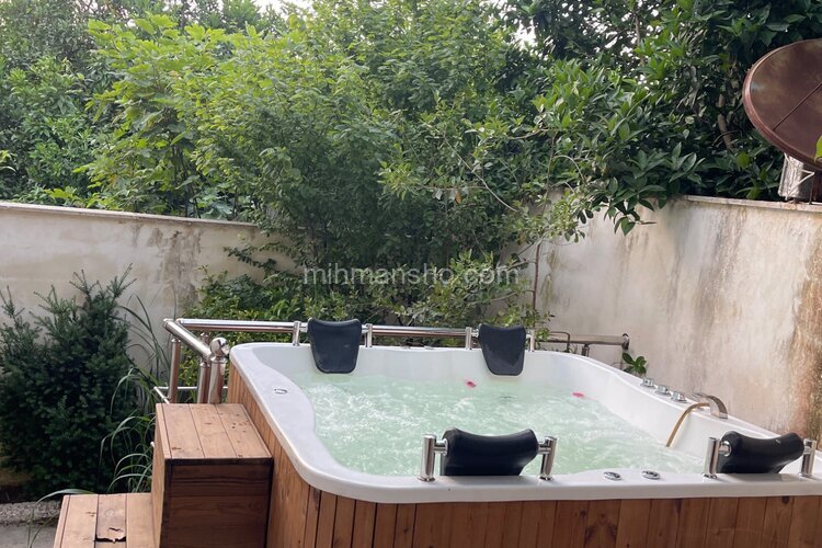 ویلا دوبلکس دوخواب مبله جنگلی آرامش در رامسر