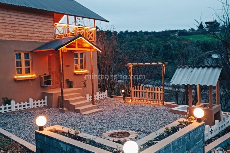 کلبه دوبلکس چوبی تکخواب جنگلی تی تی سا در بابل