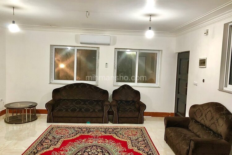 آپارتمان مبله تک خواب تراس دار در ساری