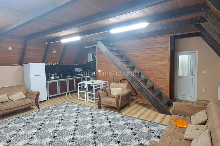 کلبه دوبلکس مبله دو خواب در چالوس