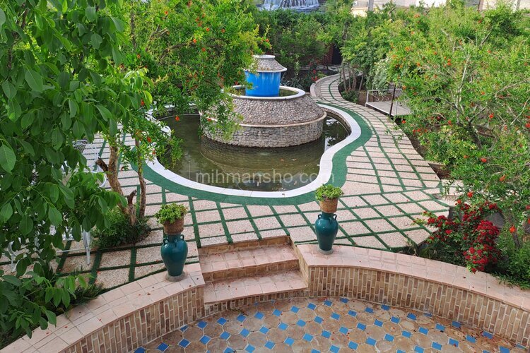 واحد مبله تکخواب در طبقه زیرهمکف ویلا تفت