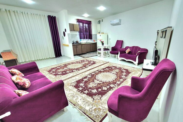 سوئیت مبله نازخاتون در رشت | پذیرایی