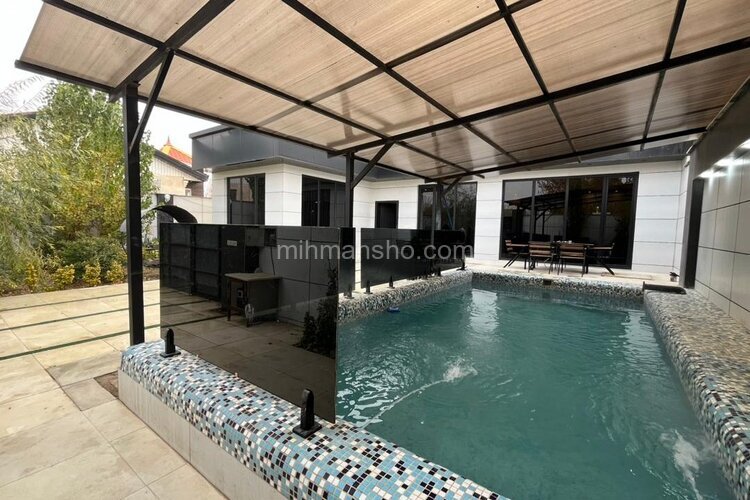 ویلا استخردار مبله دوخواب جاوید در ساوجبلاغ