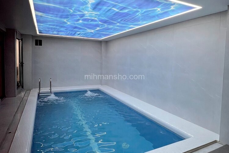 کلبه سوئیسی تریپلکس مبله سه خواب گریفین در رامسر