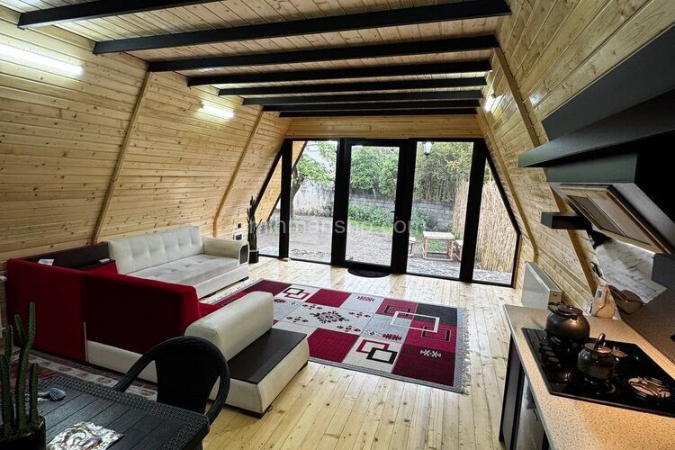 کلبه سوئیسی مبله تکخواب کاپیتان در زیباکنار