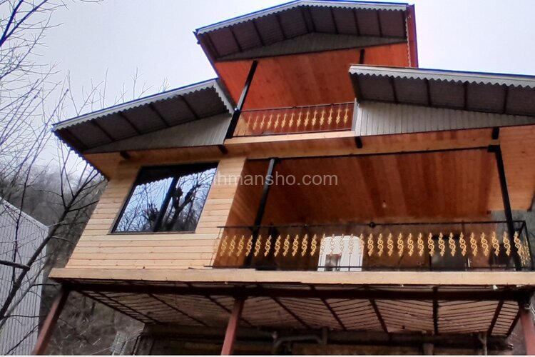 واحد دوخواب در طبقه دوم ویلا چوبی اسالم