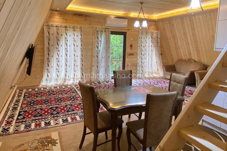 کلبه سوئیسی دوبلکس دوخواب گیسوم در اسالم